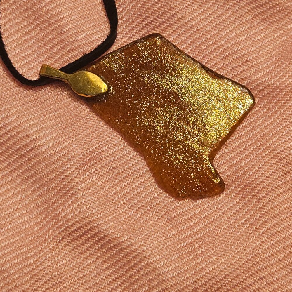 GLASS PENDENT - Picture 4 of 7